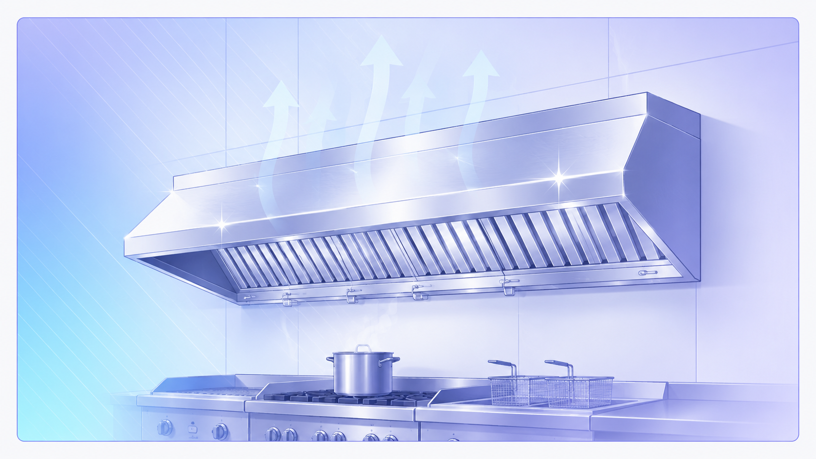 Commercial kitchen exhaust hood cleaning service by Lavaj