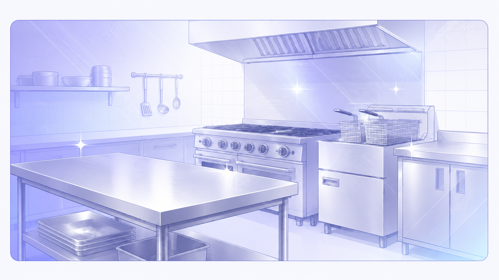 Commercial kitchen equipment cleaning service by Lavaj